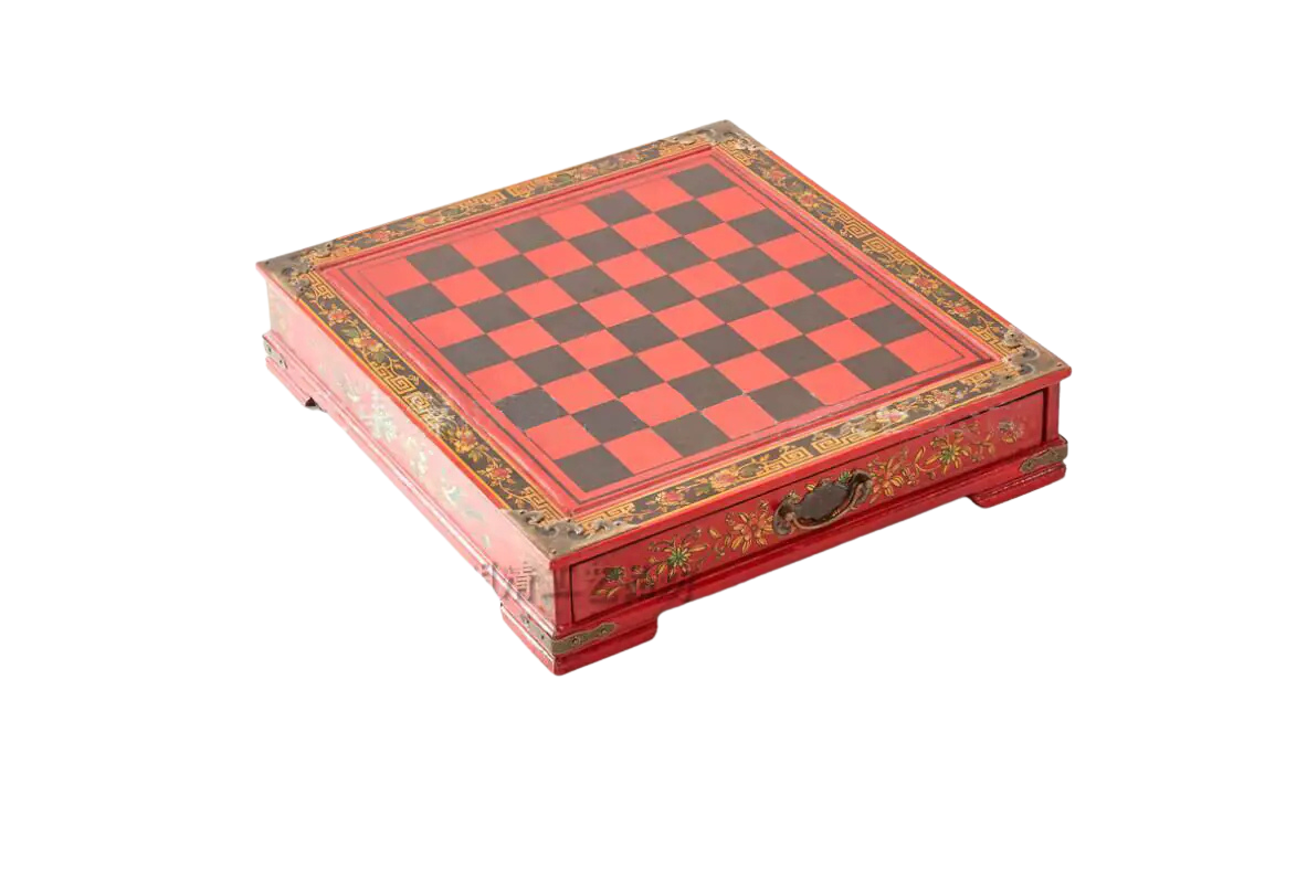 Antique Chess Set with Terracotta Warriors Design