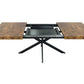 Retro Rectangular Stretch Dining Table