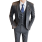 Men's Slim Fit Business Suit 3-Piece Set