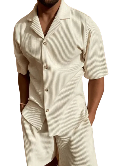 Men's Corduroy Polo Set