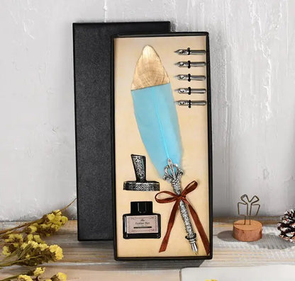 Oblique Engraved Pen Set