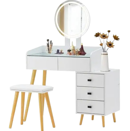 Dressing Table With LED Lights