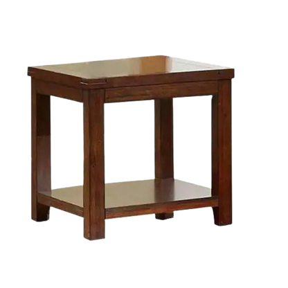 Dark Cherry End Table