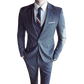 Men's Slim Fit Striped 3-Piece Suit
