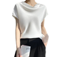 Silk Short-Sleeve Top