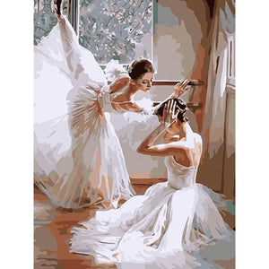 DIY Oil Painting Decorative Artwork, Ballet