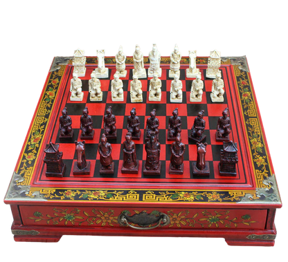 Terracotta Chess Pieces