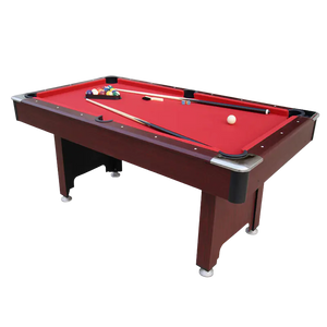 Pool Table with Multi-Color Cues