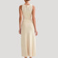 Elegant Knitted Sleeveless Long Dresses