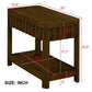 Coffee Table With Storage Rack
