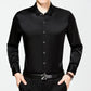 Pure Color Silk Shirt