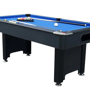 Pool Table with Multi-Color Cues
