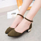 Versatile Women's Heels and Flats with Rhinestones