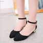 Versatile Women's Heels and Flats with Rhinestones