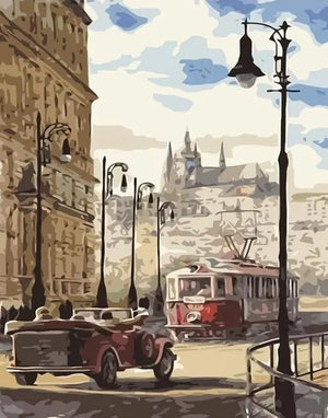 DIY Digital Painting Kit, City