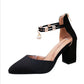 Versatile Women's Heels and Flats with Rhinestones