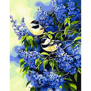 DIY Digital Oil Painting Kit, Flower