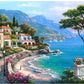 DIY Digital Oil Painting, Landscape