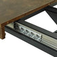 Retro Rectangular Stretch Dining Table