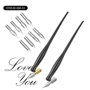 Calligraphy Pen with Removable Nib