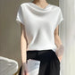 Silk Short-Sleeve Top