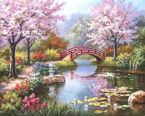 DIY Digital Oil Painting Kit, Landscape