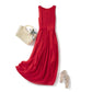 Silk Vest Long Skirt with Elegant Design