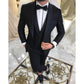 Men's Suit Three Piece Business Suit