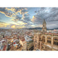 Digital Oil Painting, Cityscape Artwork