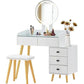 Dressing Table With LED Lights