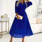 V-Neck Chiffon Dresses