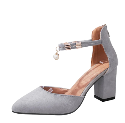 Versatile Women's Heels and Flats with Rhinestones
