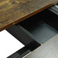 Retro Rectangular Stretch Dining Table