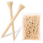 Bamboo Golf Tees 250 PCS 2-3/4 in