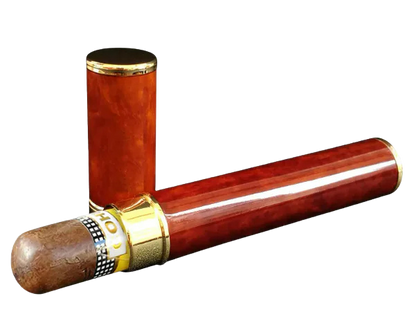 Retro Copper Humidor Cylinder