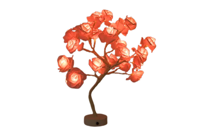 LED Rose Flower Lamp - Nordic Decorative Table Light