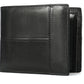 Leather Wallet with Patchwork