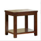 Dark Cherry End Table