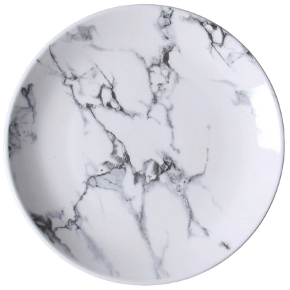 Marble Round Plate 10"