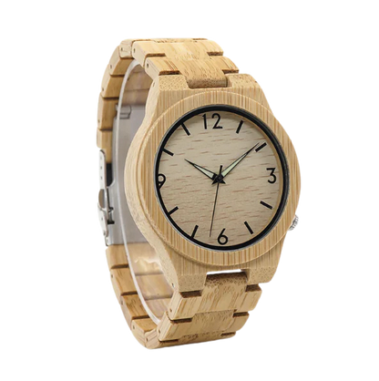 Luminous Bamboo Watch