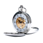Vintage Dual-Open Mechanical Pocket Watch