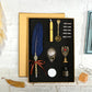 Vintage Feather Pen Set