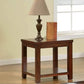 Dark Cherry End Table