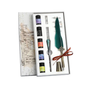 Calligraphy Glass Nibs and Ink Set