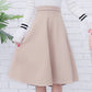 Suede Midi Skirt