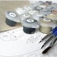 DIY Digital Oil Painting Kit, Landscape