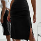 Ladies' Cross Drawstring Skirts and Dresses