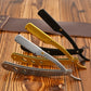Vintage Stainless Steel Folding Straight Razor Holder