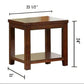 Dark Cherry End Table