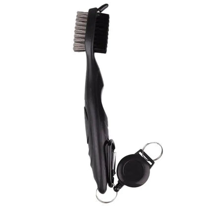 Golf Club Brush - 2-Sided Groove Cleaner Kit